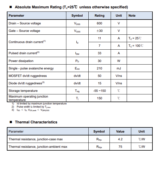 MOSFET 60R360QS en acción