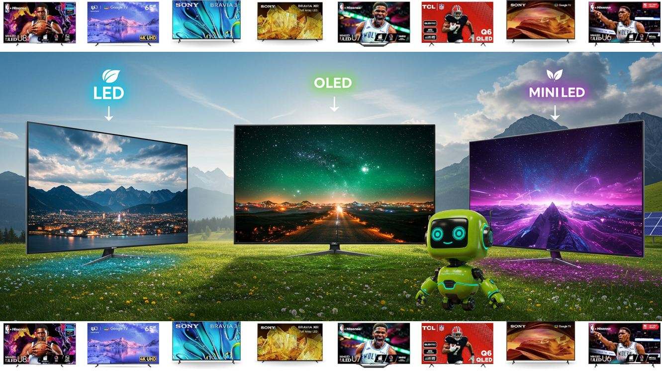 Las mejores opciones en Smart TVs de alta gama y económicas.