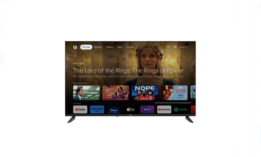 Televisor Telstar Smart UHD 4K de 55" con Google TV. Disfruta de contenido en 4K, HDR y conectividad avanzada en un Smart TV económico y eficiente.