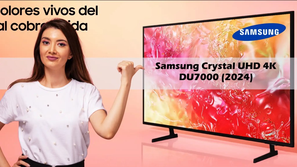 Samsung Crystal UHD 4K DU7000 (2024): Análisis del Smart TV con Pure Color, Motion Xcelerator y Sonido Envolvente