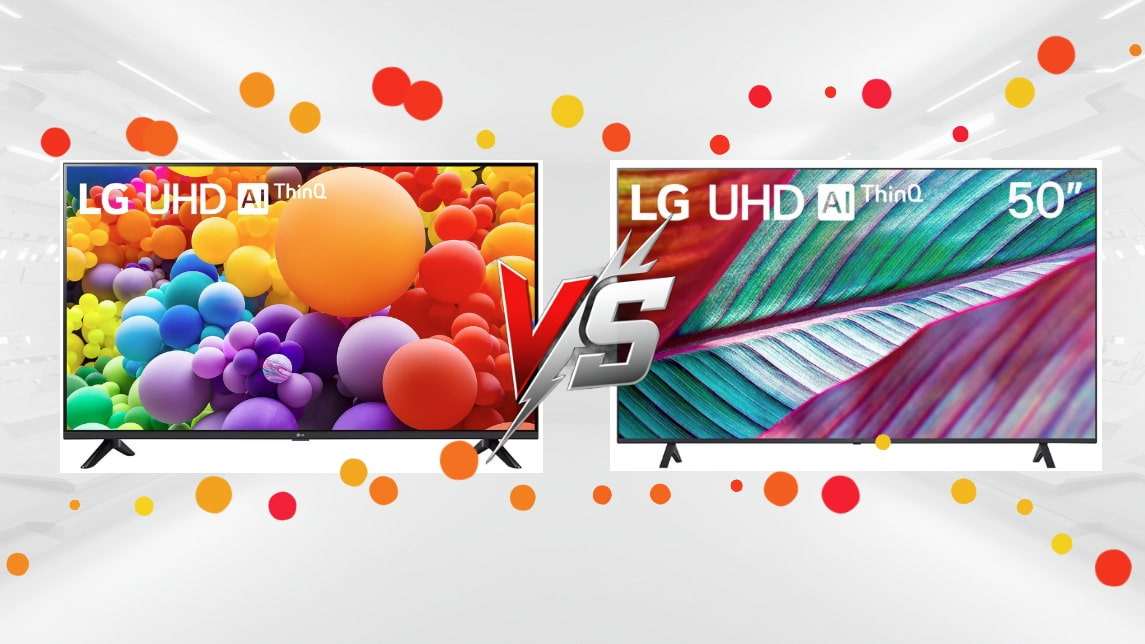 LG 50UR7800PSB o LG 50UT7300PSAQ: ¿Cuál elegir? Analizamos diseño, rendimiento 4K UHD, conectividad y valor. Encuentra el televisor ideal para tu hogar