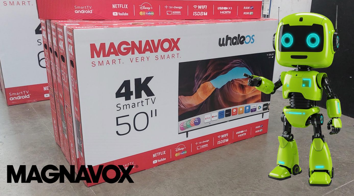 ¿Busca un Smart TV económico en 2025? Conozca el Magnavox MEZ413-WHALE OS: resolución HD, Android, puertos HDMI, USB y más. Ideal para presupuestos ajustados.