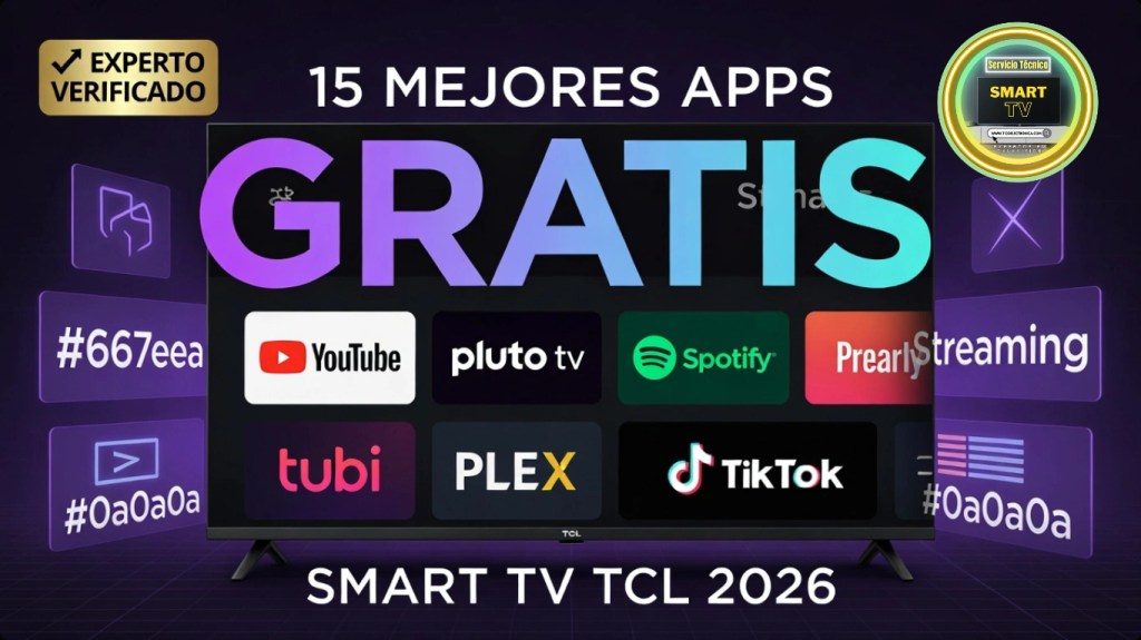 Las 15 Mejores Apps Gratis para Smart TV TCL en 2026: Guía del Experto (Actualizado)