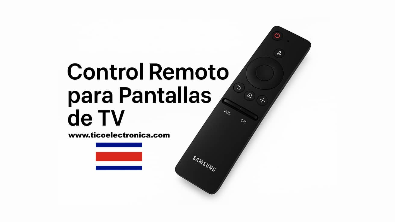 Encuentre el control remoto para su televisor en Costa Rica.
