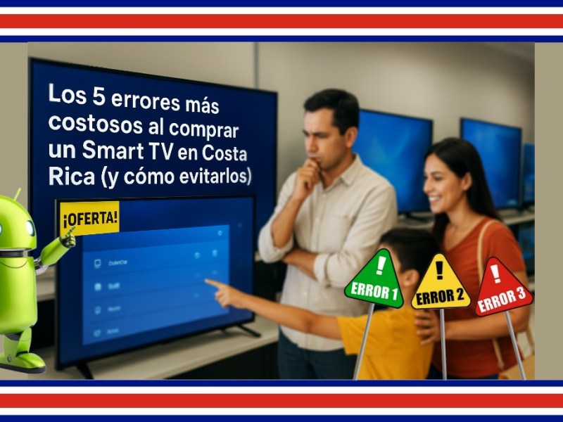 Los 5 errores más costosos al comprar un Smart TV en Costa Rica (y cómo&nbsp;evitarlos)
