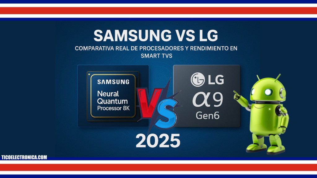 Samsung vs LG 2025: Comparativa Real de Procesadores y Rendimiento en Smart TVs