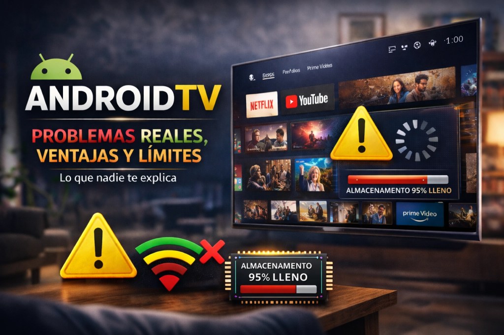 Android TV: Problemas Reales, Ventajas y Límites que Nadie Explica (Análisis&nbsp;2026)
