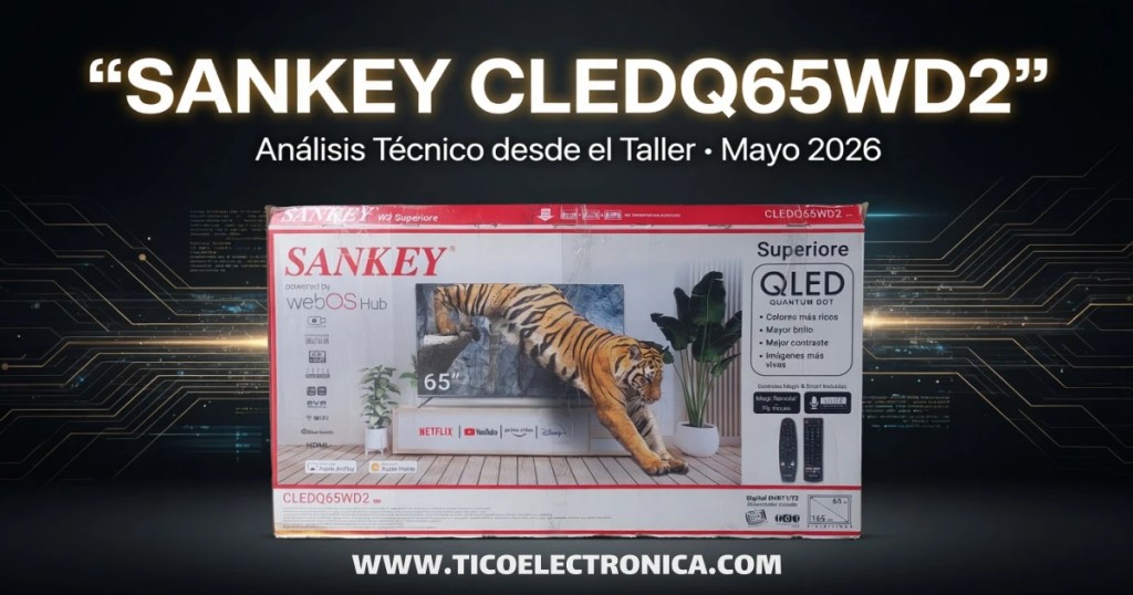 Sankey CLEDQ65WD2: Análisis Técnico QLED 65″