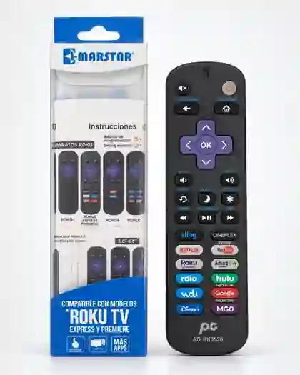 Control remoto Roku AD-RK0520 sin micrófono